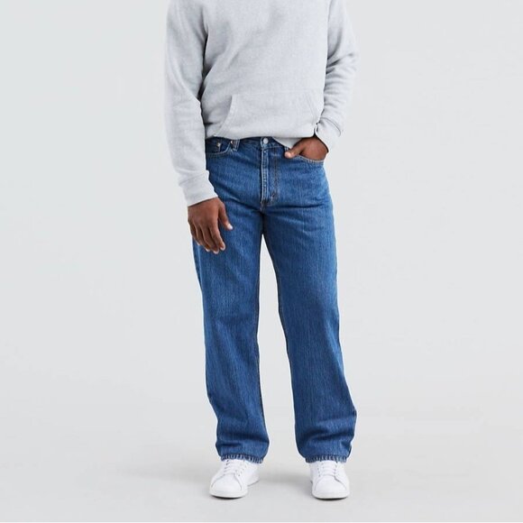 NWT Levi's 550 RELAXED‎ FIT MEN'S JEANS (BIG & TALL) Size 46x30 - Picture 1 of 10